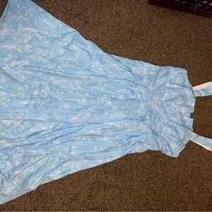 Light Blue Floral Dress